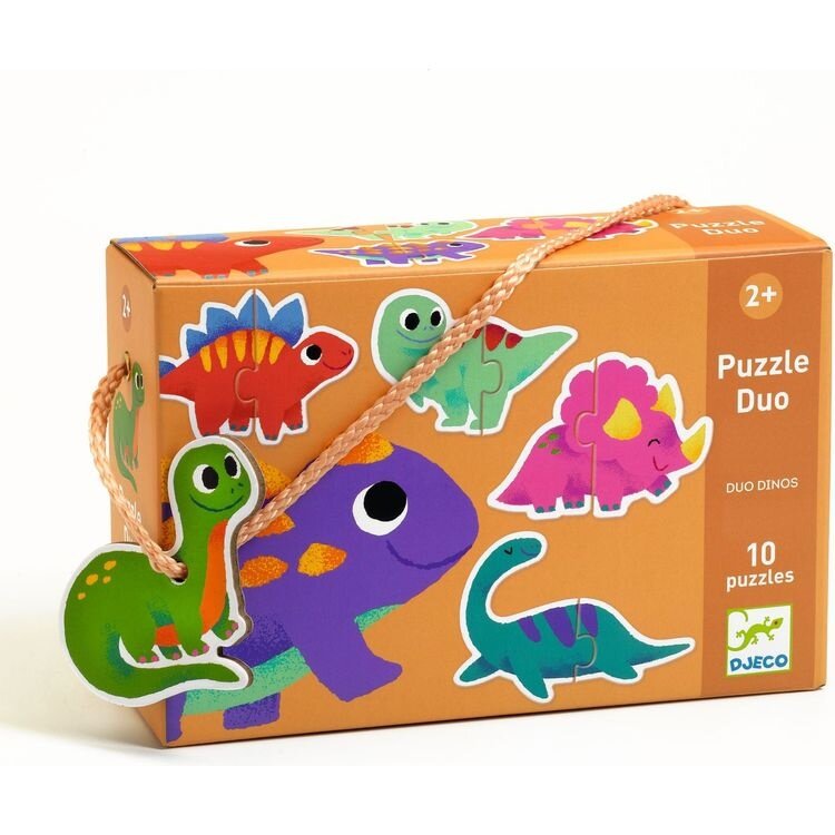 DJECO Puzzle Duo Dinos