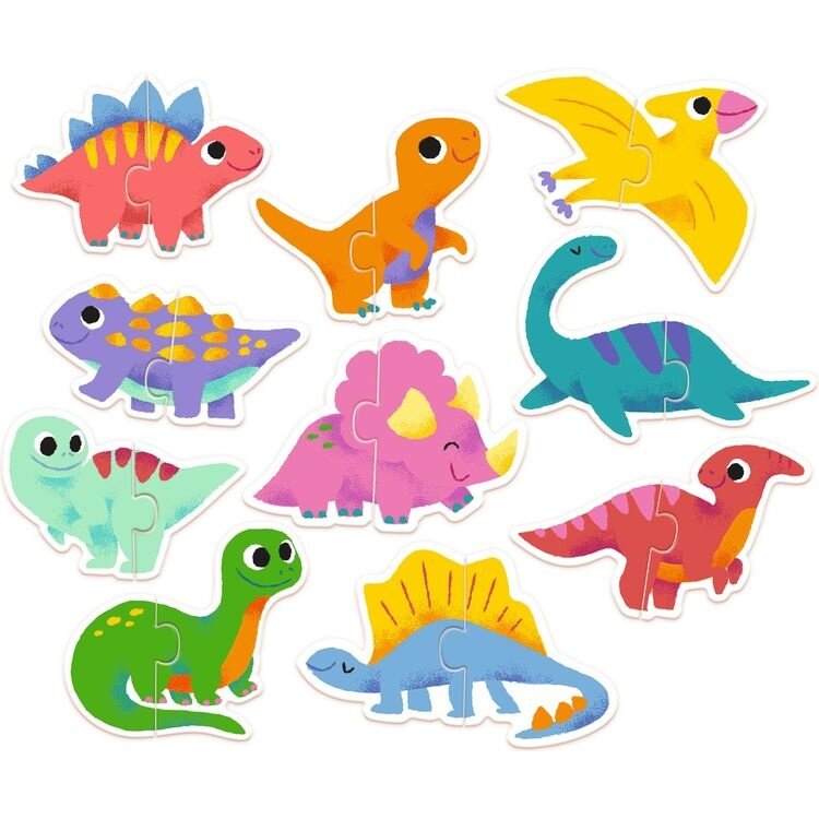 DJECO Puzzle Duo Dinos