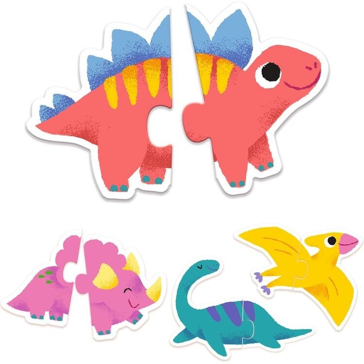 DJECO Puzzle Duo Dinos