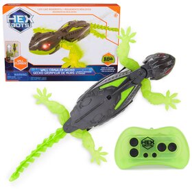 Spin Master Hex Bots Glowing Wall Crawler Gecko