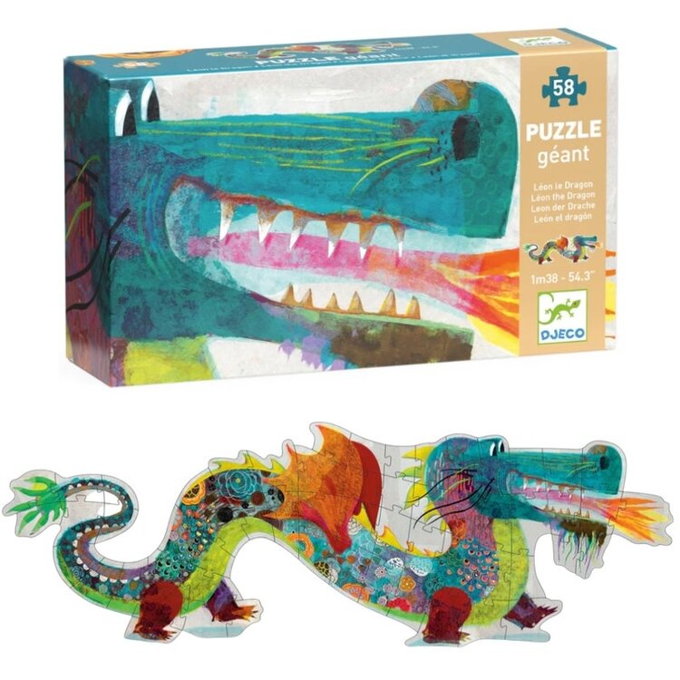 DJECO Floor Puzzle | Leon the Dragon