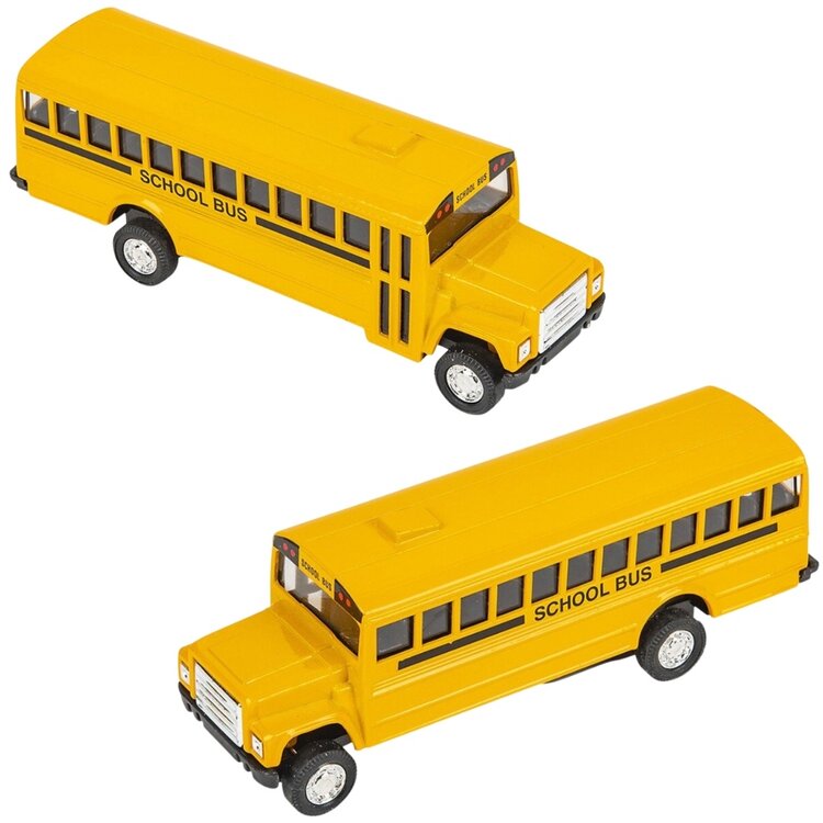 Toy Network 5" Diecast School Bus