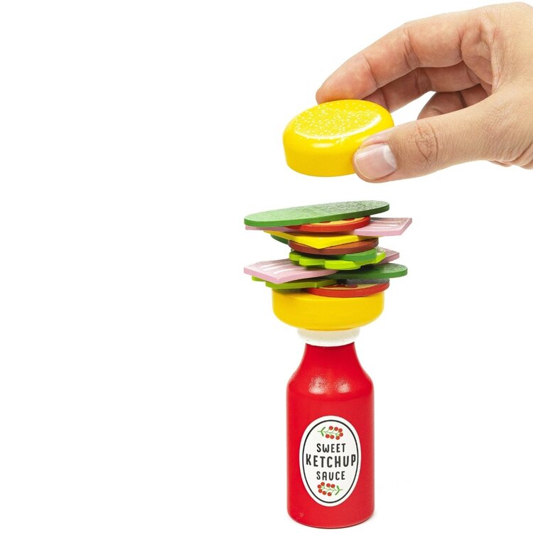 Professor Puzzle Burger Balance Game