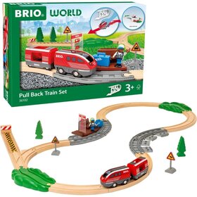 Brio Pull Back Train Set