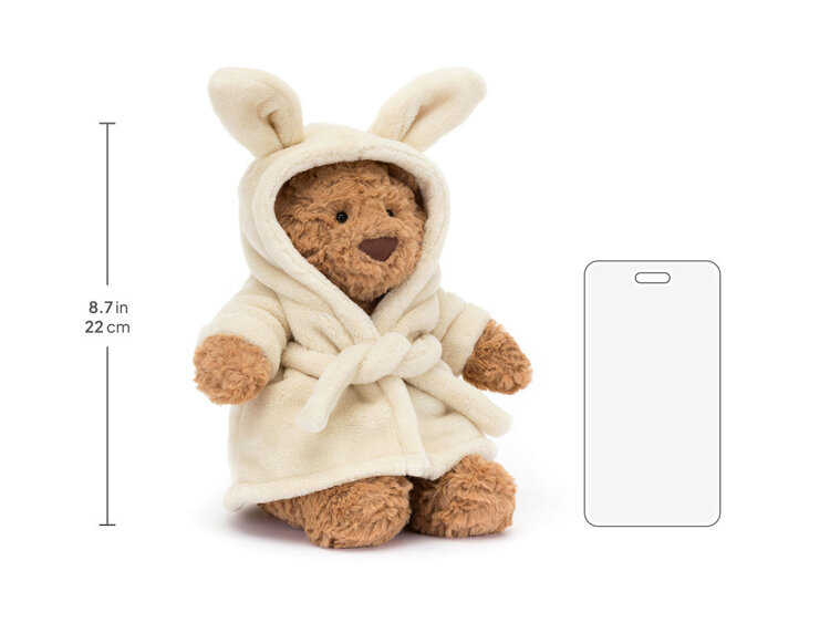 Jellycat Bartholomew Bear | Bathrobe