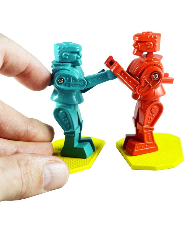 World's Smallest Rock 'Em Sock 'Em Robots
