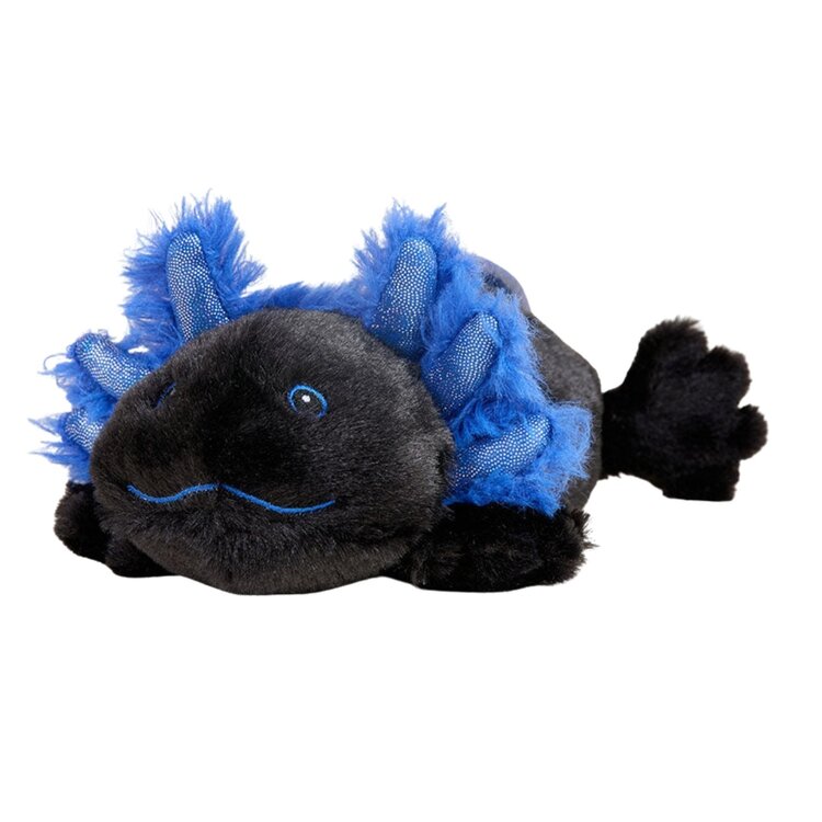 Warmies Black Axolotl Jr.