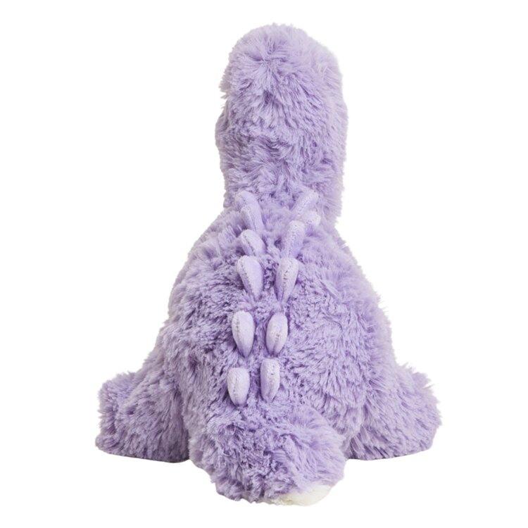Warmies Purple Long Neck Dinosaur