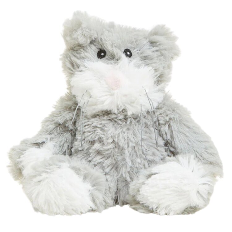 Warmies Gray Cat Jr.