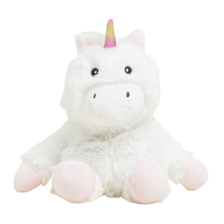 Warmies White Unicorn Jr