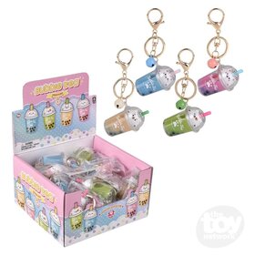 Toy Network Kawaii Animal Bubble Tea Liquid Clip On