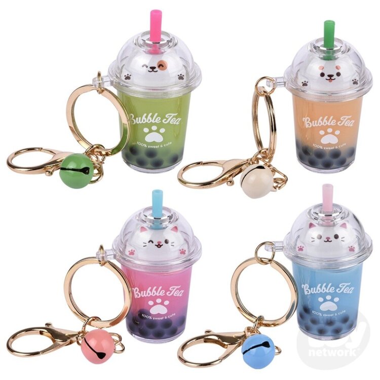 Toy Network Kawaii Animal Bubble Tea Liquid Clip On