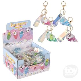 Toy Network Kawaii Animal Ice Cream Liquid Clip On