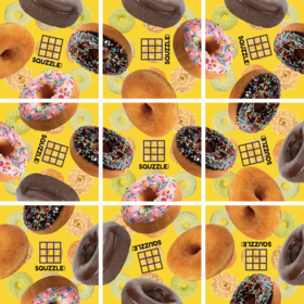 Fun Squared Squzzle Puzzle | Donuts