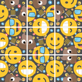 Fun Squared Squzzle Puzzle | Emoji