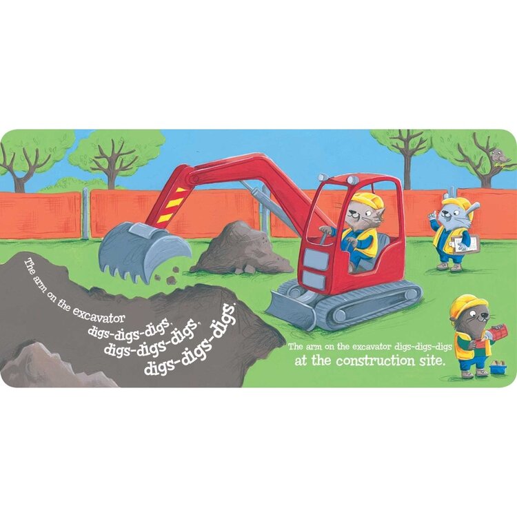 Simon & Schuster Wheels On the Dump Truck