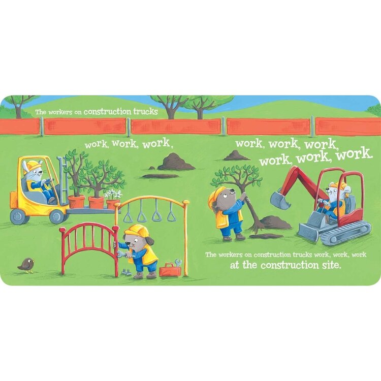 Simon & Schuster Wheels On the Dump Truck