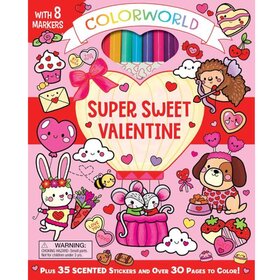Simon & Schuster Colorworld: Super Sweet Valentine