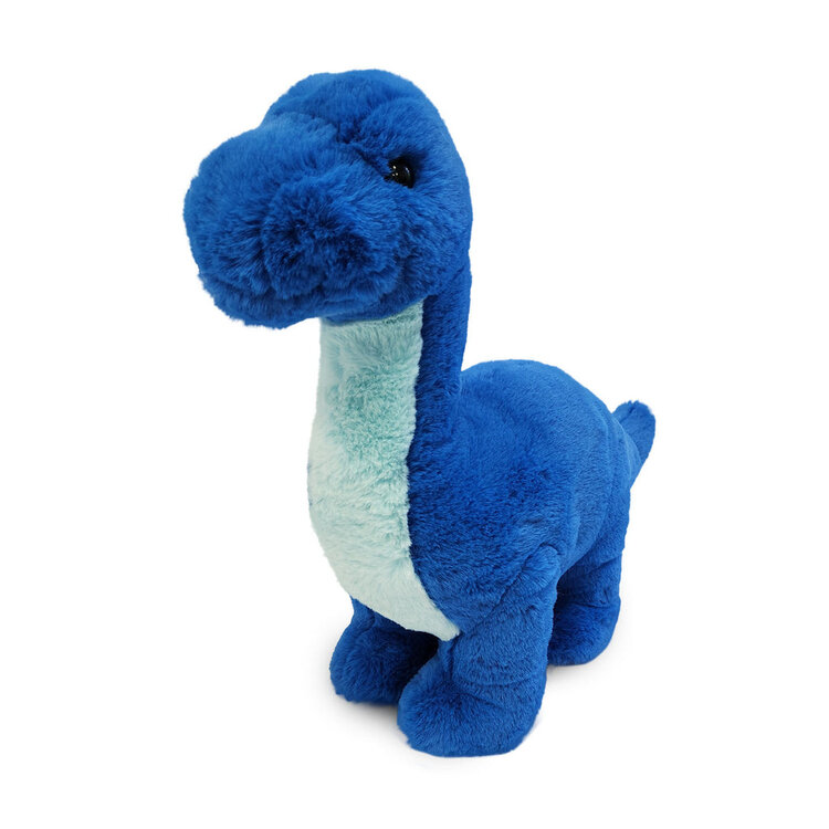 Beverly Hills Teddy Bear Co Lushee | BoBo Bronto Blue Dino (16")