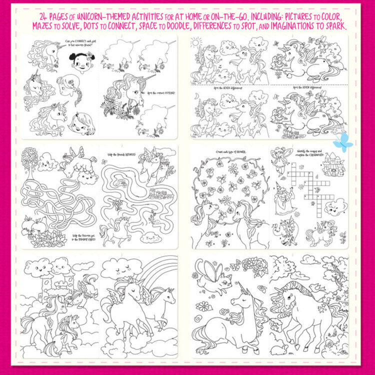 The Piggy Story Little Book of Big Fun Activity Book | Unicorn Land