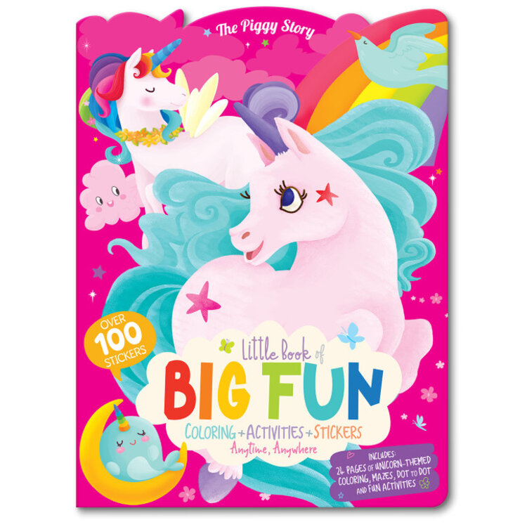 The Piggy Story Little Book of Big Fun Activity Book | Unicorn Land