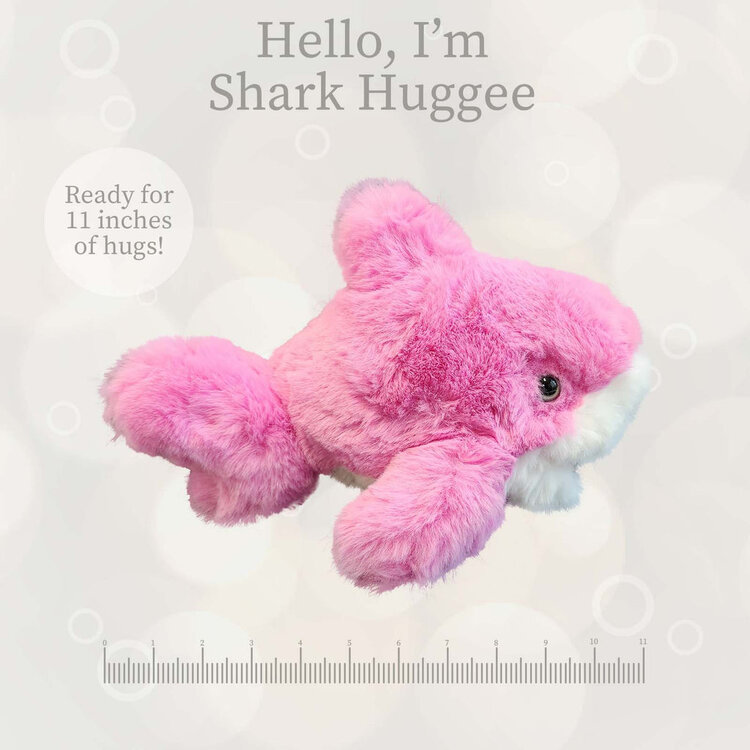 Beverly Hills Teddy Bear Co Pink Baby Shark | 11"