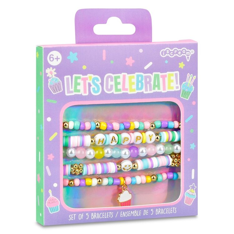 iScream Let's Celebrate Bracelet Set
