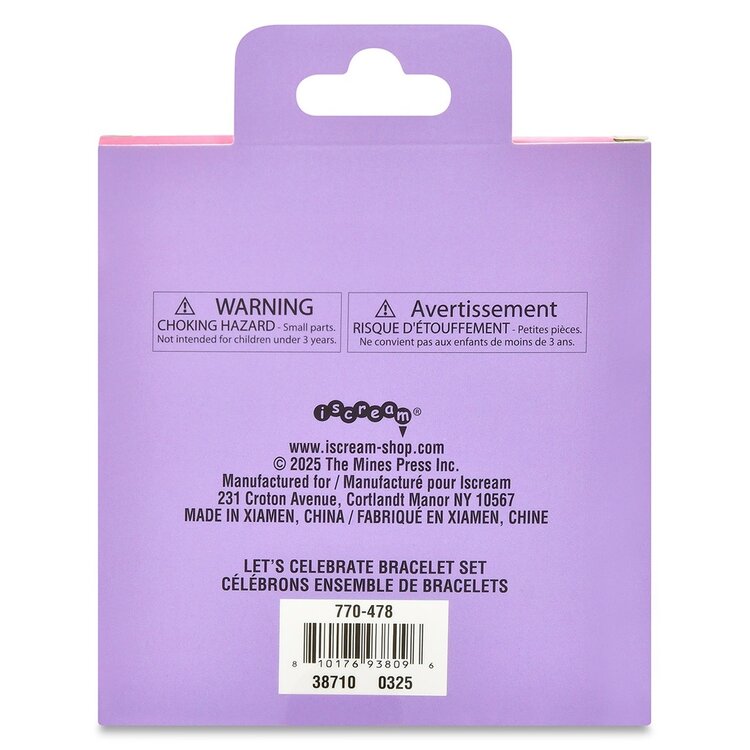 iScream Let's Celebrate Bracelet Set