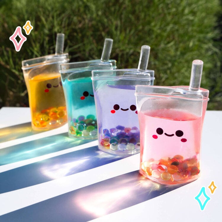Kawaii Slime Kawaiian Sun Fruit Juice Sensory Toy