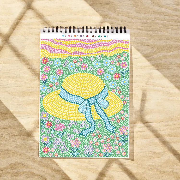 Lifelines FlowArt | Dot-By-Letter, Cozy Cottage