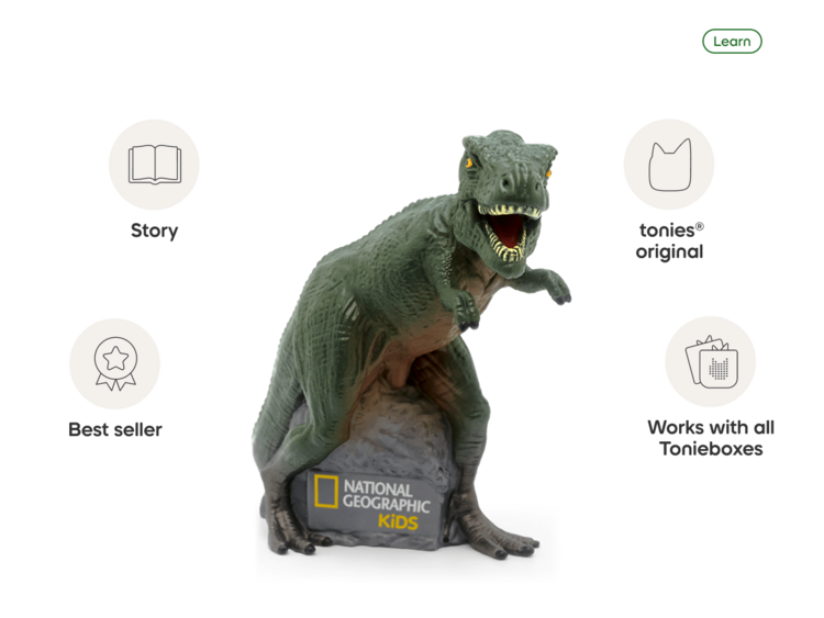 Tonies Tonie | Nat Geo  Dinosaur