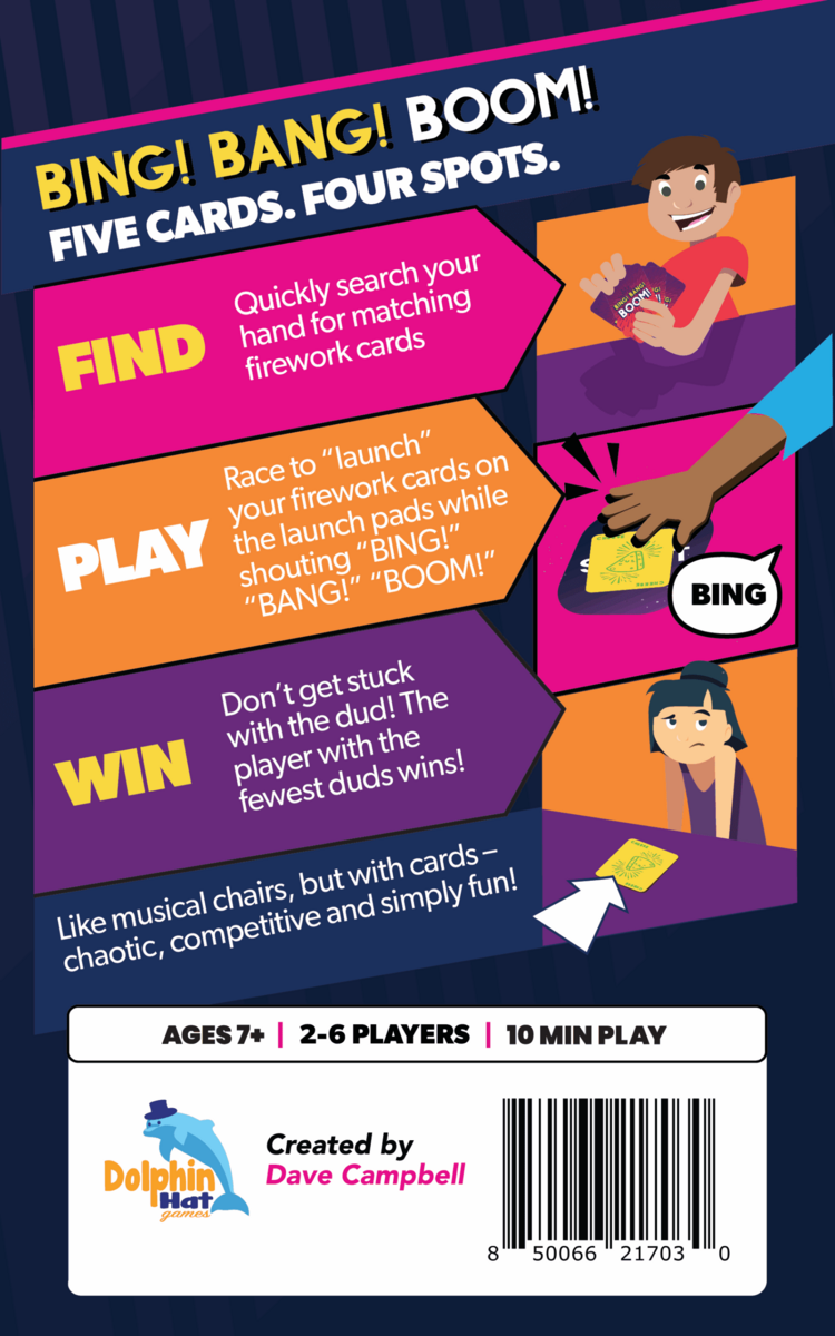 Dolphin Hat Bing Bang Boom