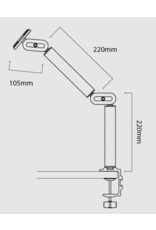 Studio Proper PRDER ORDER Studio Proper iPad Connect Arm ETA Early August
