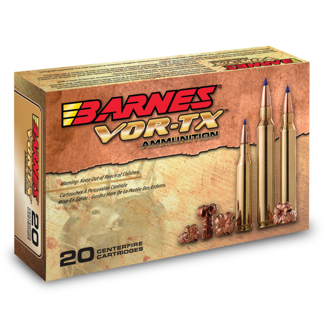 Barnes Vor-Tx 308 Winchester 168gr TTSX 20rd