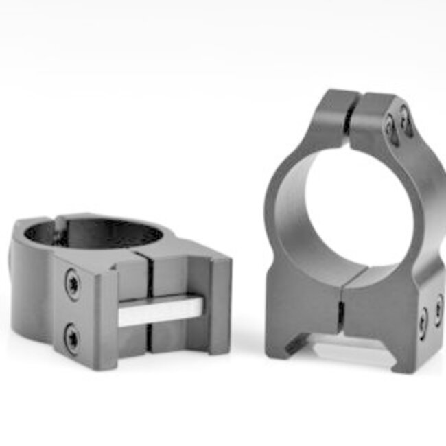 Warne Maxima Vertical 1" Medium Matte Rings