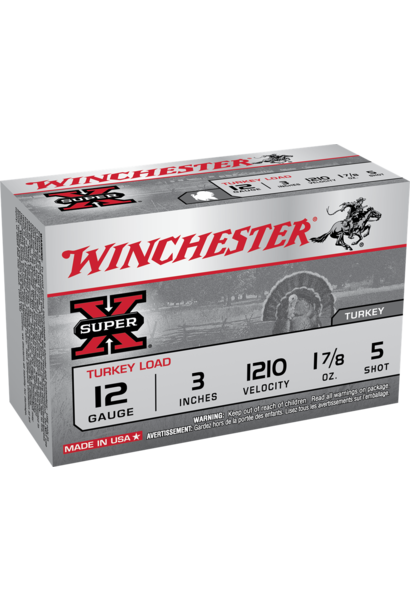 Winchester Super X Turkey 12GA 3" 1 7/8oz #5