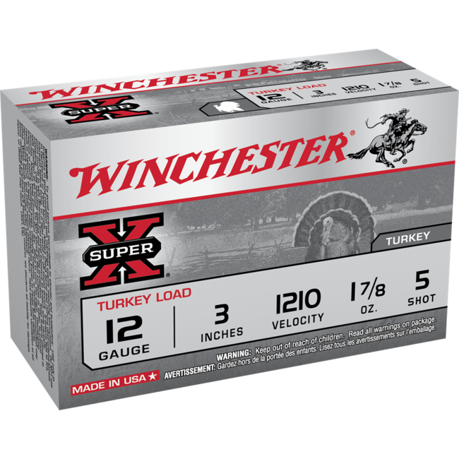 Winchester Super X Turkey 12GA 3" 1 7/8oz #5