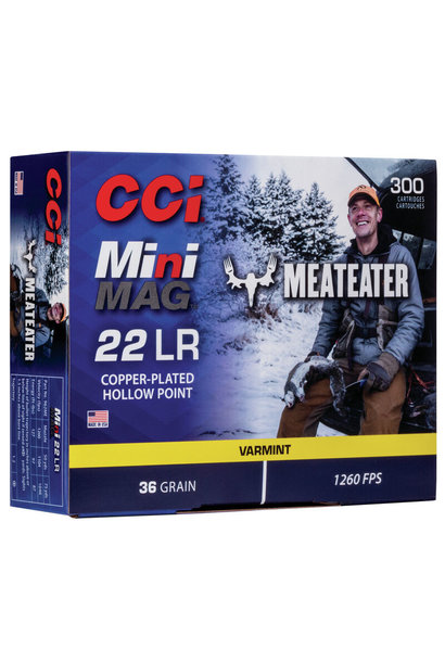 CCI Mini Mag Meat Eater 22 LR 36 Grain CPHP 300rds