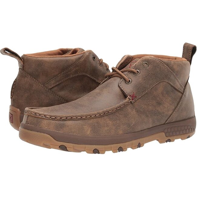 Twisted X Men's Chukka Driving Moc with CellStretch® - Bomber