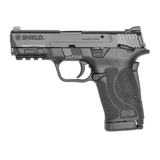 Smith & Wesson S&W Shield EZ Thumb Safety, Blk 30 Super Carry 3.675in 10rnd