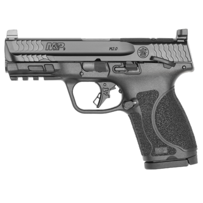 Smith & Wesson M&P 9 Compact M2.0 OR Optic Ready Thumb Safety Blk 9mm Luger 4in 15rnd SF