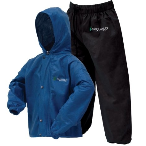 Combinaison De Pluie Enfant Frogg Toggs Polly Woggs – Noire, Taille S, Imperméable