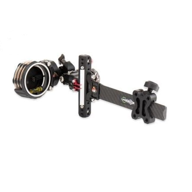 Axcel Landslyde Carbon Pro Slider With Accustat II Scope Micro 3 Pin .010 Fiber