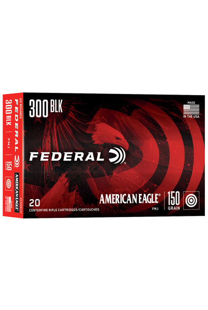 American Eagle 300 ACC Blackout 150gr FMJ 20rd