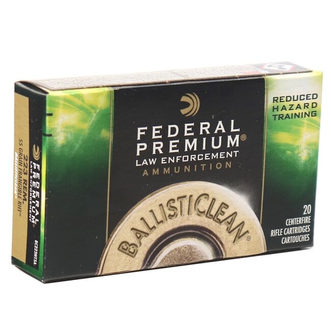 Federal BallistiClean 223 Rem 55gr Frangible RHT