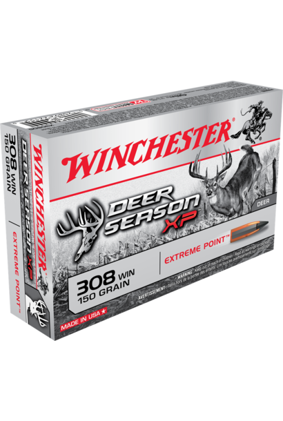 Winchester 308 Win Deer Season XP 150gr Extreme Point
