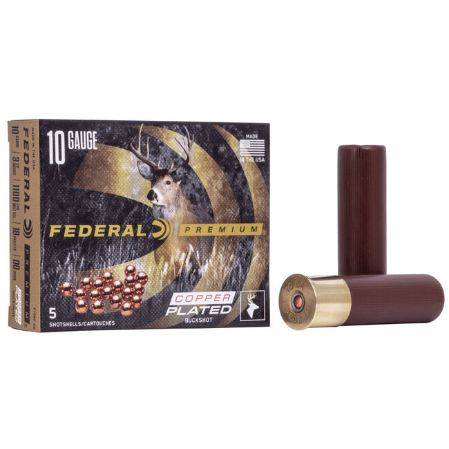 Federal Premium 10 Gauge 3 1/2" 00 Buckshot