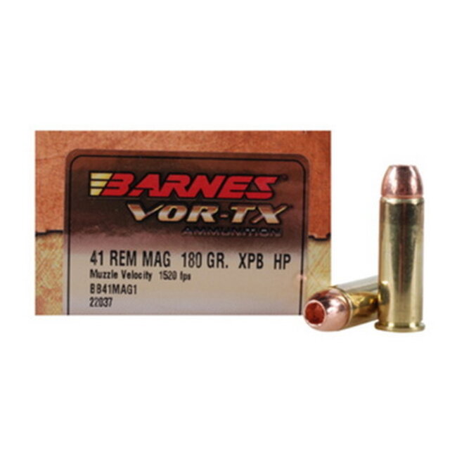 Barnes Vor-Tx 41 Rem Mag 180gr XPB 20rd