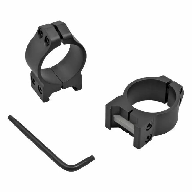 Warne Maxima Vertical 30mm Low Matte Rings