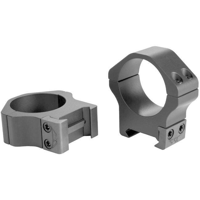 Warne Maxima Horizontal 1" Low Matte Rings